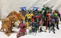 Kamen Rider Gundam Transformers Dinosaur Figure Anime Character Goods Used Japan