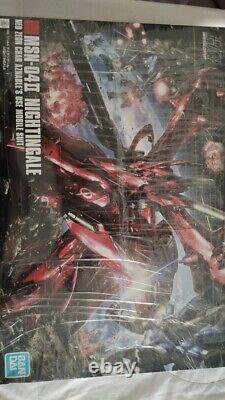 LIMITED STOCK HG-1/144 Bandai Gundam Figure MSN-04ii NIGHTINGALE UnBox