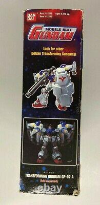 Loose Transforming Gundam GP-01 Fb (deluxe) With Box & Weapons