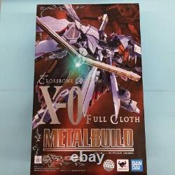 METAL BUILD CROSSBONE GUNDAM X-0 FULL CLOTH BANDAI Used Box Damaged Limited JP