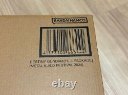 METAL BUILD Destiny Gundam Full Package METAL BUILD FESTIVAL 2024 figure New