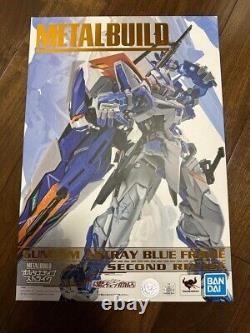 METAL BUILD Gundam Astray Blue Frame Second Revise MBF-P03R Bandai Figure New