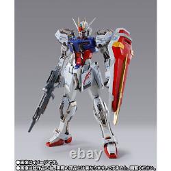 METAL BUILD Gundam SEED Strike Gundam & Aile Striker 10th Version Figure BANDAI