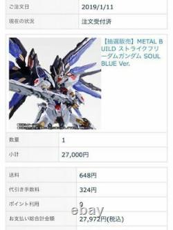METAL BUILD Strike Freedom Gundam SOUL BLUE Ver