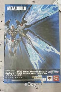 METAL BUILD Strike Freedom Gundam Wing of Light Option Set Figure BANDAI NEW JP