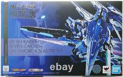 METAL ROBOT Spirits MS Gundam 00 zan Riser Seven Sword GN Sword II Blaster Set