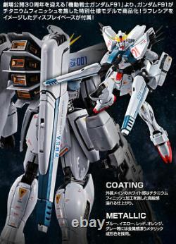 MG 1/100 Gundam F91 Ver. 2.0Titanium Finish30th anniversary theatrical release