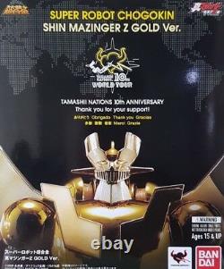Mazinga Shin Mazinger Z Gold SRC Super Robot Chogokin Bandai Tamashii Tour 2017
