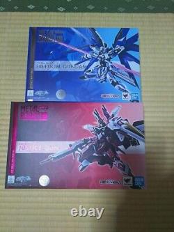 Metal Robot Spirits FREEDOM GUNDAM Justice 2set Action Figure BANDAI Japan new