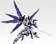 Metalframe Seed Destiny Soul Blue Strike Freedom Diecast Gundam Action Figure