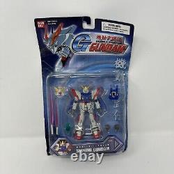 Mobile Fighter Shining Gundam Action Figure #11301 Bandai 2002 New Box Damage