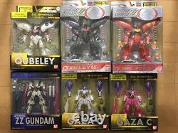 Mobile Suit Gundam Action Figure Lot of 6 Msia QUBELEY Mk-? Elpeo Ple ZZ Gaza C