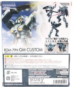Mobile Suit Gundam Robot Spirits Action Figure GM CUSTOM RGM-79N ver Anime JP