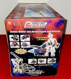 Mobile Suit Gundam Transporter Gunperry & G-3 Figure Bandai Vintage Sealed NEW