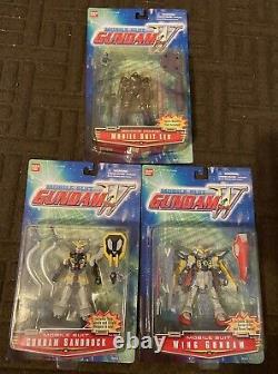 Mobile Suit Gundam Wing by Bandai 3 figure set! Rare On eBay