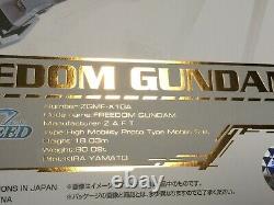 NEW BANDAI METAL BUILD (DIE-CAST) Freedom Gundam Concept 2 Action figure USA