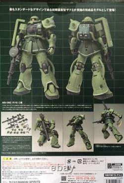 NEW Bandai GUNDAM FIX FIGURATION METAL COMPOSITE MS-06C ZAKU II Type C Figure