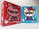 New Sealed Chogokin Gundam Char's Zaku Hello Kitty Action Figure Set Of 2 Sanrio