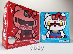 New Sealed Chogokin Gundam Char's Zaku Hello Kitty Action Figure Set of 2 SANRIO