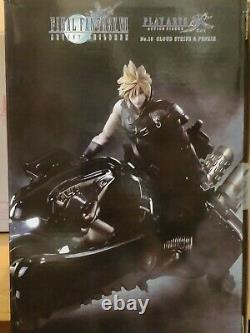 Official Final Fantasy VII (7) Advent Children Cloud Fenrir Play Arts Kai Sealed