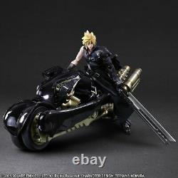 Official Final Fantasy VII (7) Advent Children Cloud Fenrir Play Arts Kai Sealed