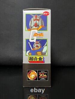 Popy Chogokin Gundam 20th RX-78 Action Figure GA-100 With Leaflet