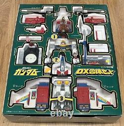 RARE Vintage Clover Style Gundam DX Super Combination Die Cast In Box