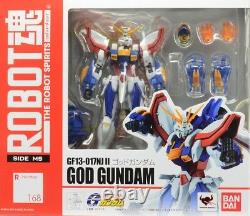 Robot Soul Spirits Tamashii 168 God G Gundam action figure Bandai C9-10