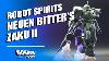 Robot Spirits Neuen Bitter S Zaku Ii Review Gundam Action Figure