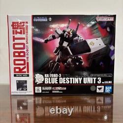 Robot spirits BLUE DESTINY UNIT 3 rx-79bd-3 mobile suit gundam BANDAI with shipper