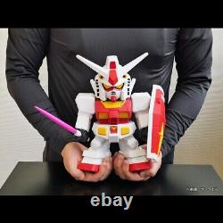 SD Gundam RX-78-2 Jumbo Soft Vinyl Figure 2P Color Mobile Suit Gundam Bandai