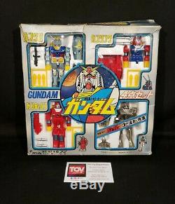 Seven Clover Vintage GUNDAM, METAL, GUNTANK, GUNCANNON Set of 4