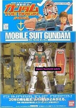 The Origin RX-78-02 Gundam Action Figure Mobile Suit Gundam Japan BANDAI JP