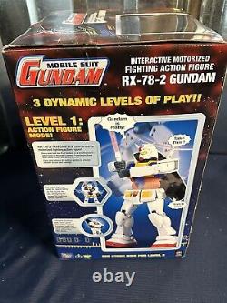 Thinkway Toys Mobile Suit Gundam Interactive Motorized RX-78-2 Action Figure