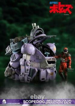 Threezero Votoms Scopedog Melquiya Color & Parachute Sack 1/12 Figure New U. S