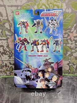 Vintage Bandai Gundam Mobile Suit Saga/W-Wing Mixed Figure Lot