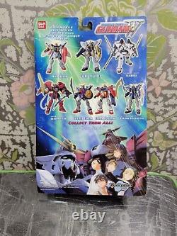 Vintage Bandai Gundam Mobile Suit Saga/W-Wing Mixed Figure Lot