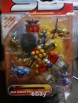 Vintage Bandai SD Dark Gundam Mobile Armor Action Figure (damaged Box)