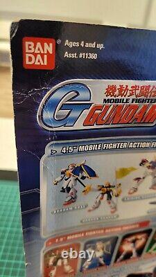 Vintage Gundam Mobile Fighter Shining Gundam 7.5 Action Figure NIC 2003