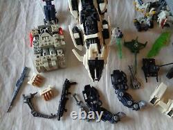 Vintage Mixed figure Lot of Gundams, Transformers, Zoids Etc Parts