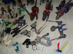 Vintage Mixed figure Lot of Gundams, Transformers, Zoids Etc Parts