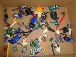 Vintage Mixed figure Lot of Gundams, Transformers, Zoids Etc Parts