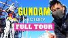 World S Largest Gundam Factory Full Tour