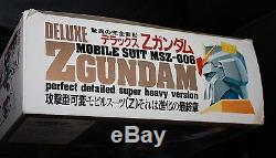 Z GUNDAM DELUXE MOBILE SUIT MSZ-006 1/100 SCALE BANDAI free shipping USA used