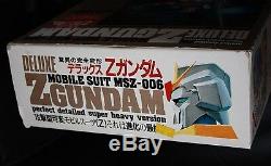 Z GUNDAM DELUXE MOBILE SUIT MSZ-006 1/100 SCALE BANDAI free shipping USA used