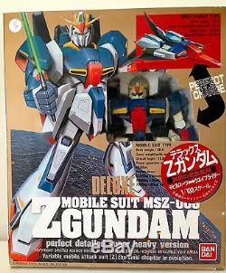 Z Gundam. Deluxe Mobile Suit Msz-006. 1/100 Scale. Bandai. Beautiful Shape