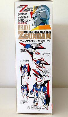 Z Gundam. Deluxe Mobile Suit Msz-006. 1/100 Scale. Bandai. Beautiful Shape