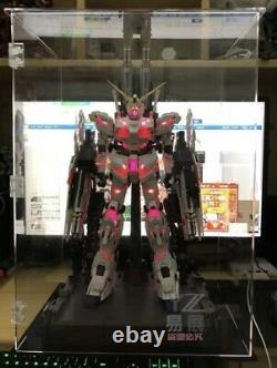 19.5 Cas D'affichage Acrylique Pour Gundam 1/60 Chiffres D'action Licorne Banshee