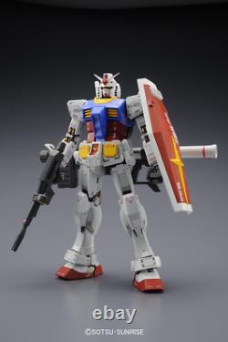 1/100 Mg Gundam Rx-78-2 Ver. 3.0 Par Bandai Japon Importé