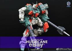 1/72 Moshow Poison Jouets Mecha-x103 Gundam Ouragan Fini Action Figure
